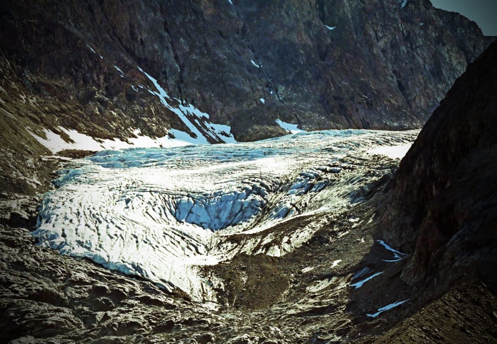 Ein Gletscher im Skjoldungensund