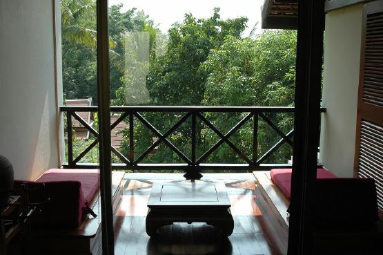 Mein Zimmer im Hotel 'La Résidence Phou Vao' Luang Prabang