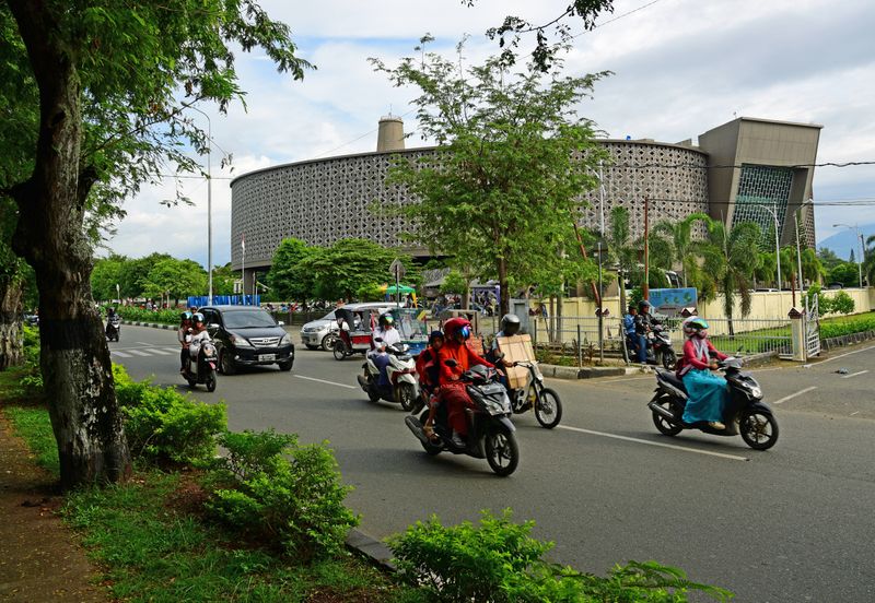 Das Tsunami-Museum in Banda Aceh