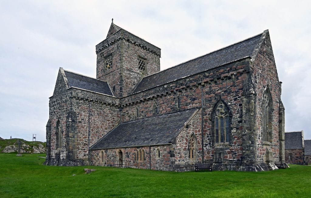 Das Iona Abbey auf Iona