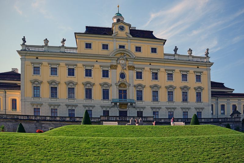 Das Schloss von Ludwigsburg