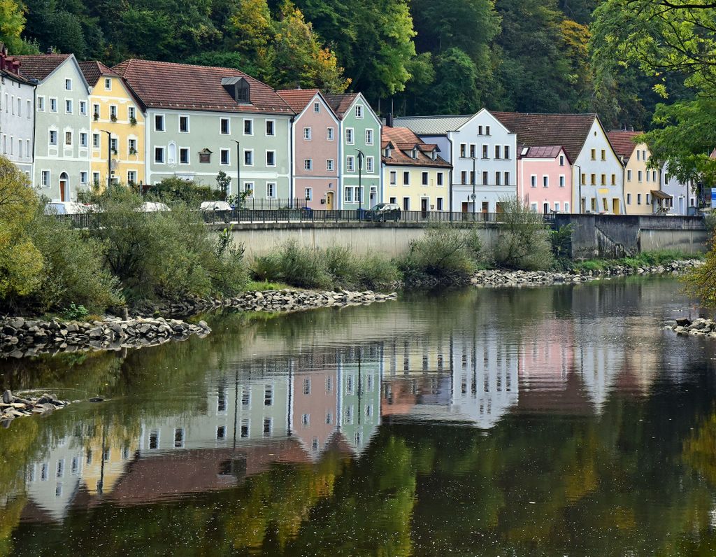 Die Ilz in Passau