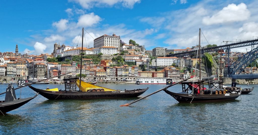 Blick auf Porto