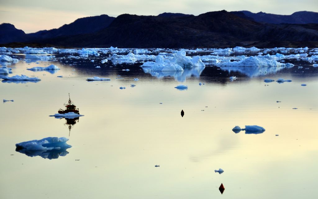 Das Eismeer vor Narsaq