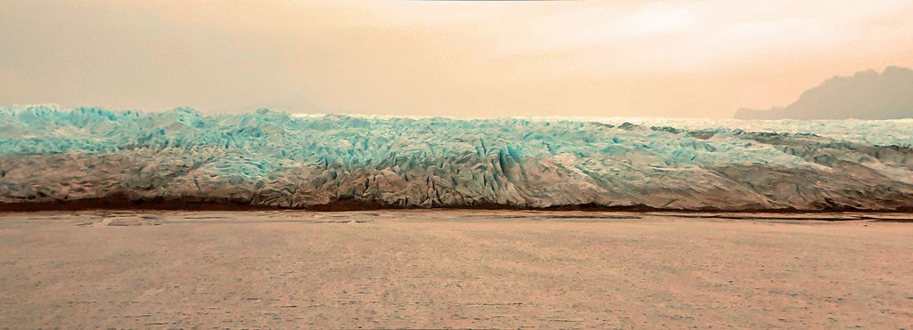 Blick auf den Pio XI-Gletscher