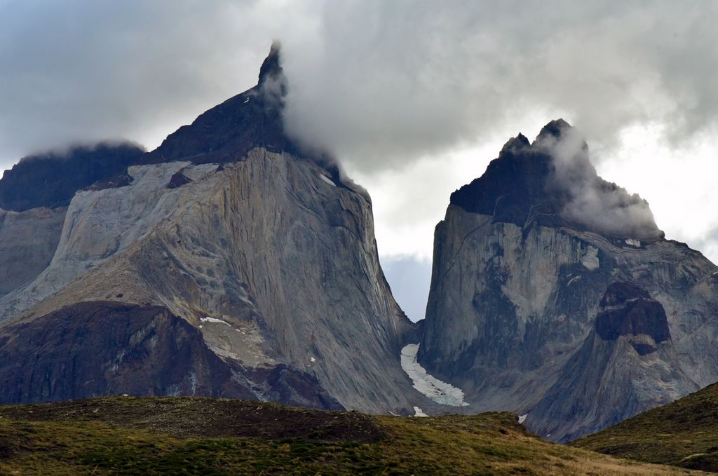 Meine letzten Blicke auf die Berge im Torres del Paine Nationalpark