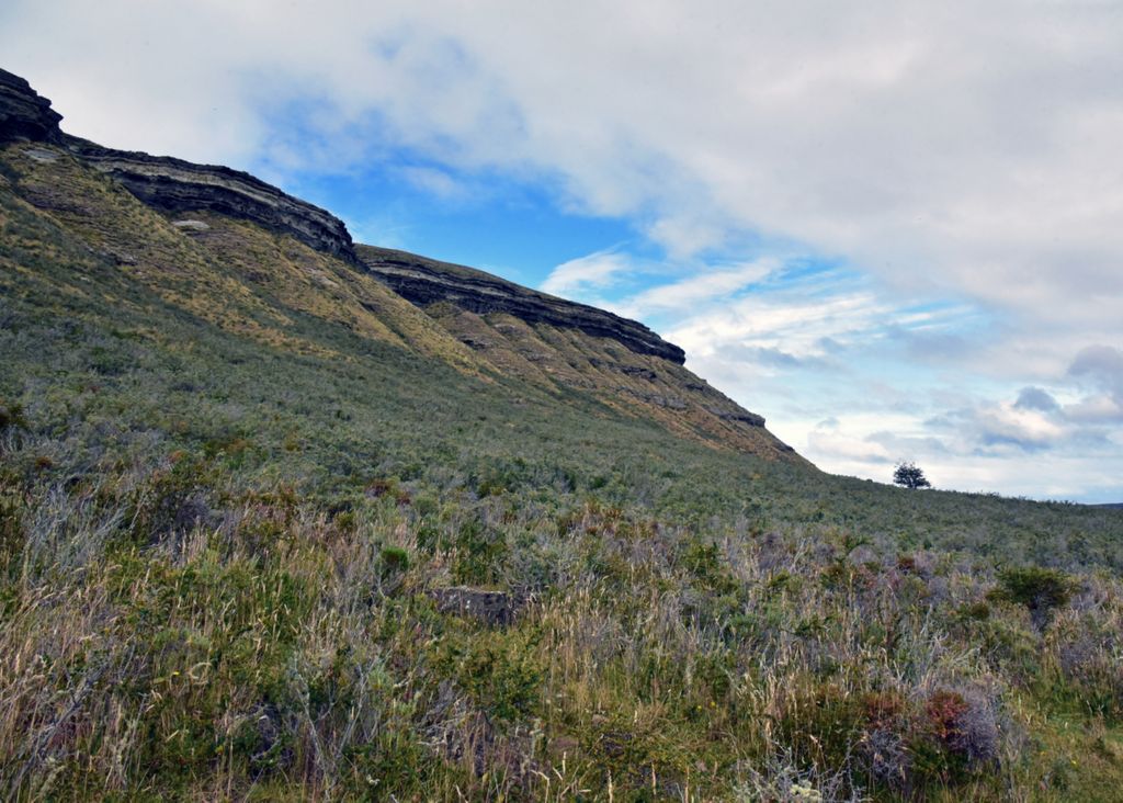 Der Kondor Hügel Cerro Palomares