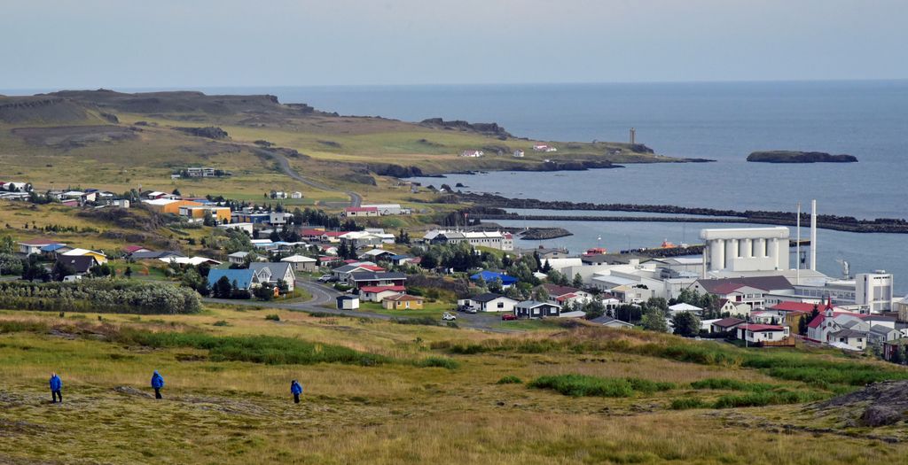 Blick auf Vopnafjörður