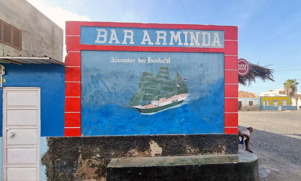 Die Bar Arminda in Palmeira auf Sal, Kapverden