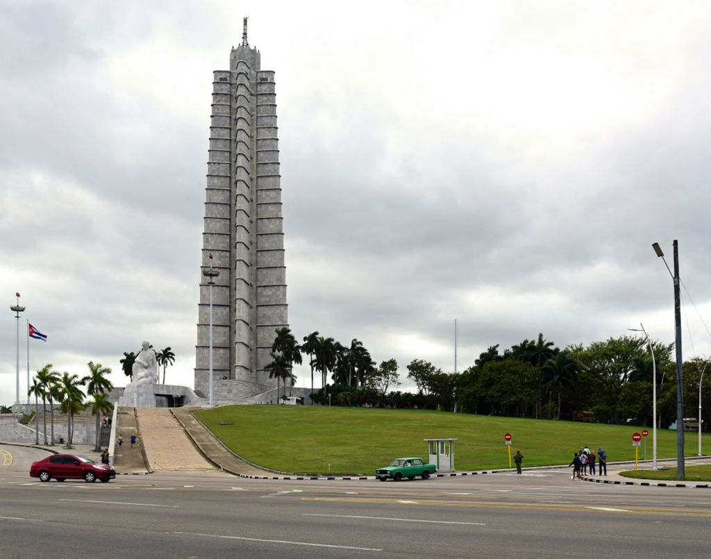 Der Turm des José-Martí-Denkmal in Havanna