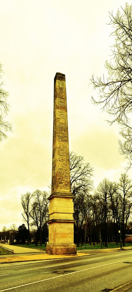 Der Obelisk im Park Sanssouci, Potsdam