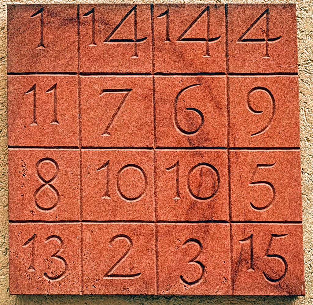 Ein gelöstes Sudoku in Breisach