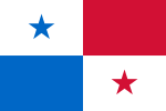 Die Nationalflagge von Panama