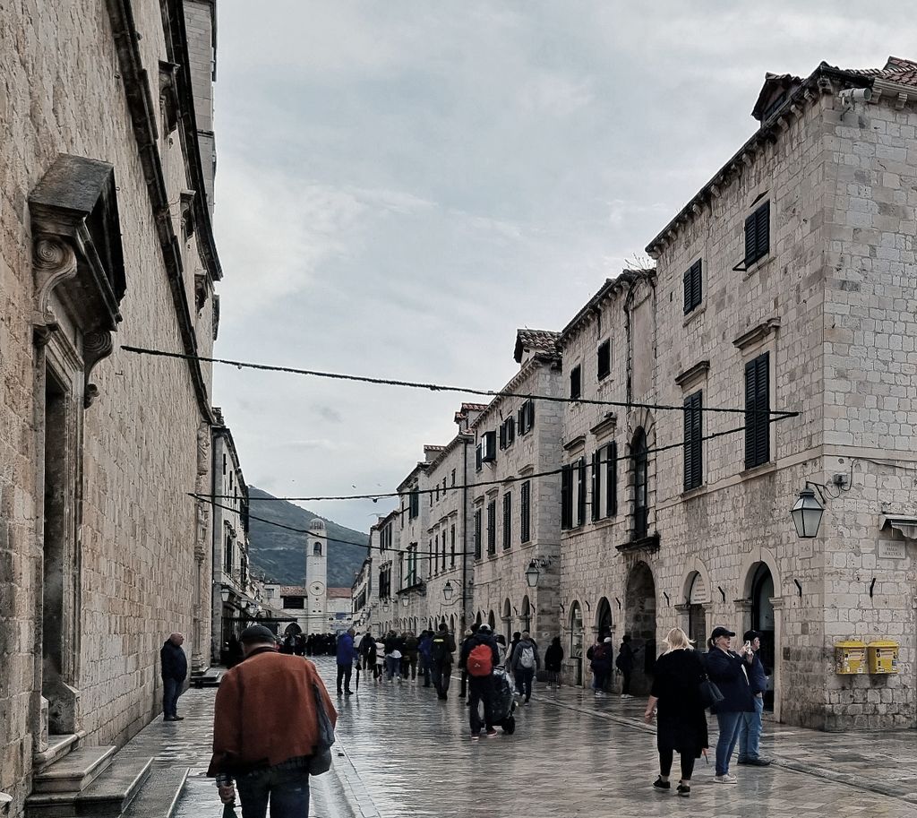 Tristesse in der Altstadt von Dubrovnik