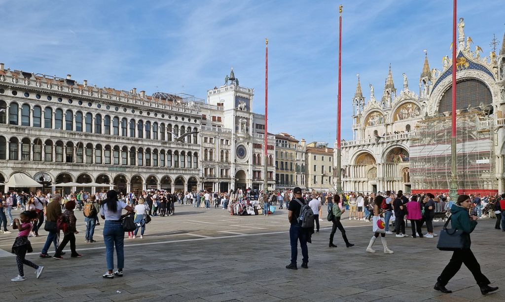 Der Markus-Platz von Venedig