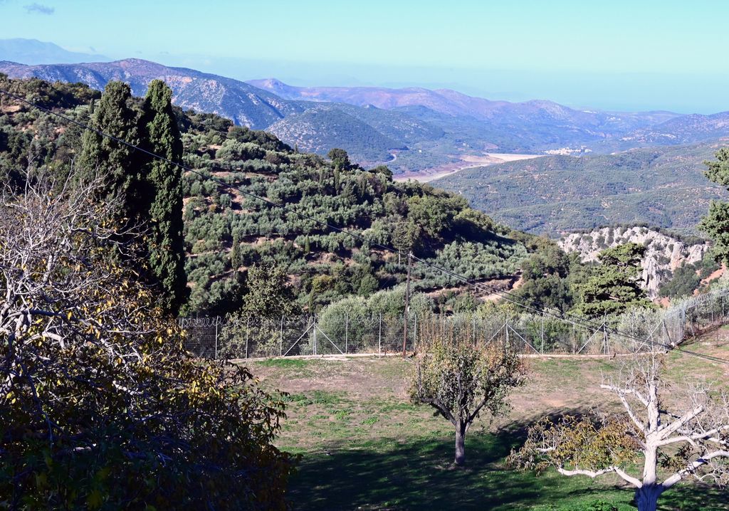 Die Umgebung vom Kera Kardiotissis Kloster auf Kreta
