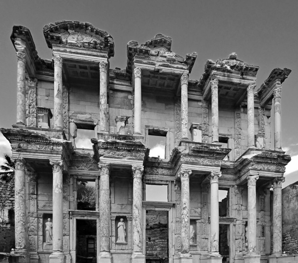 Die Celsus-Bibliothek in Ephesus