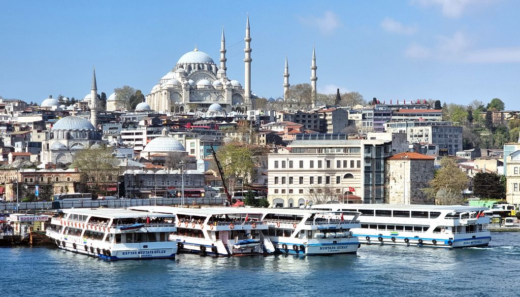 Die Umgebung der Rüstem-Pascha-Moschee in Istanbul