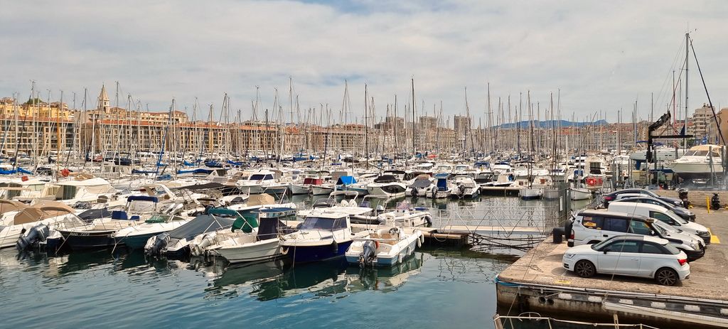 Der Jachthafen von Marseille