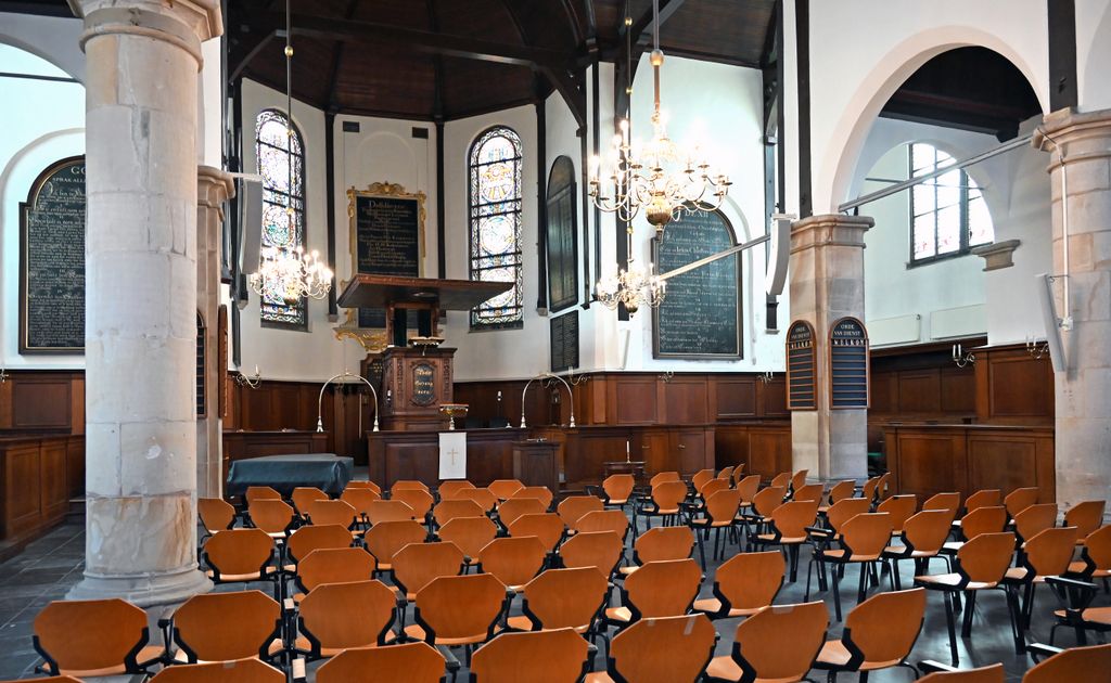 Die Pilgerväter Kirche in Delfshaven / Rotterdam / Niederlande