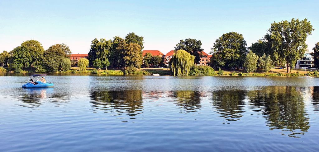 Der Aasee in Münster