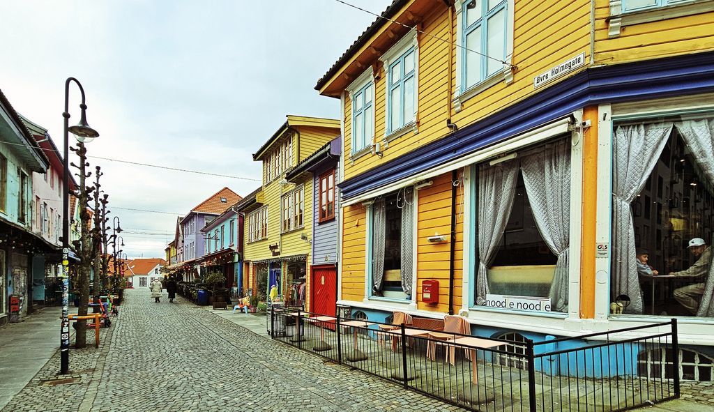 Die Øvre Holmegate in Stavanger
