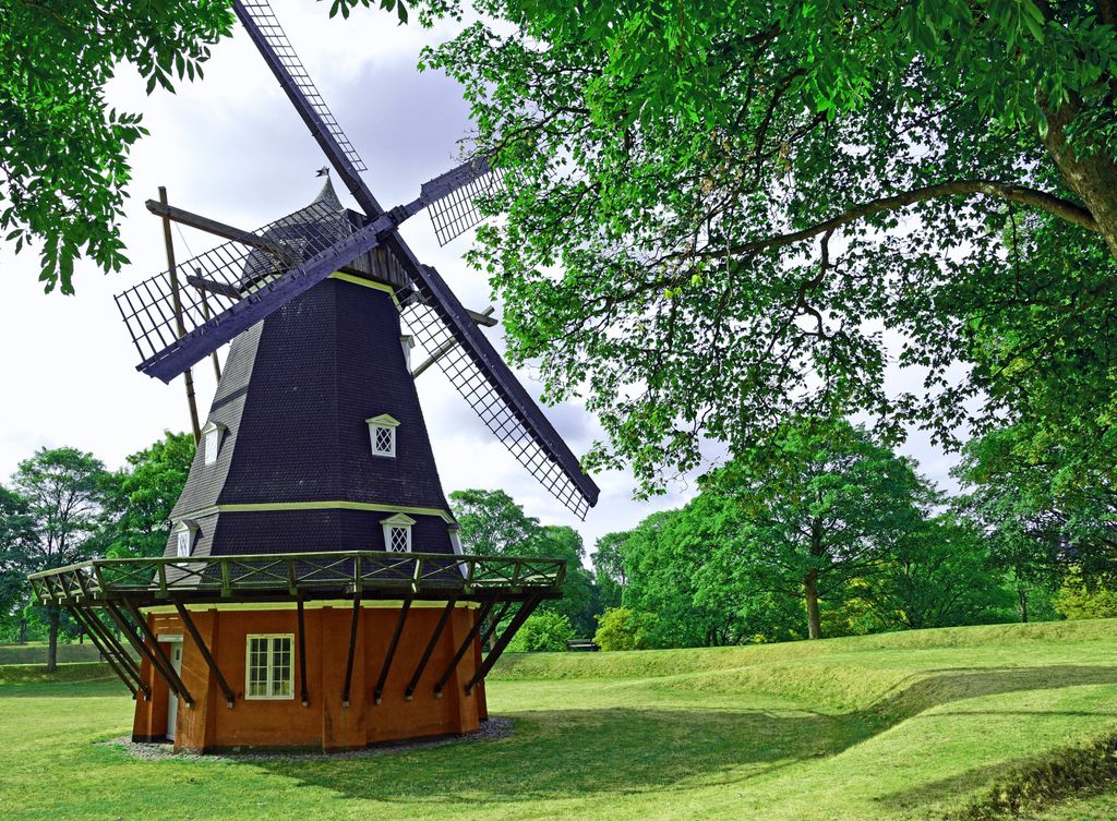 Windmühle in der Kaserne „Kastellet“, Kopenhagen