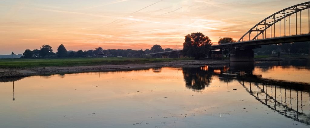 Sonnenuntergang in Deventer