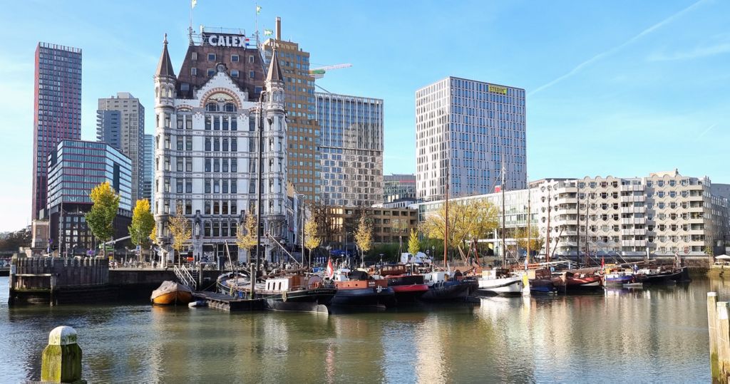 Der alte Hafen in Rotterdam