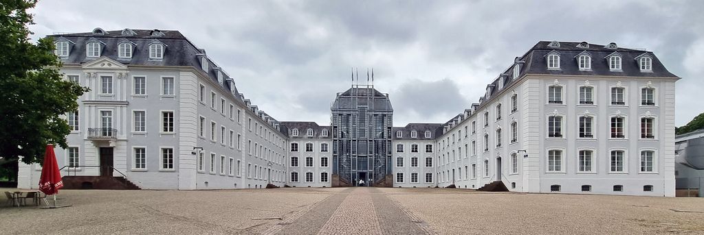 Das Schloss in Saarbrücken