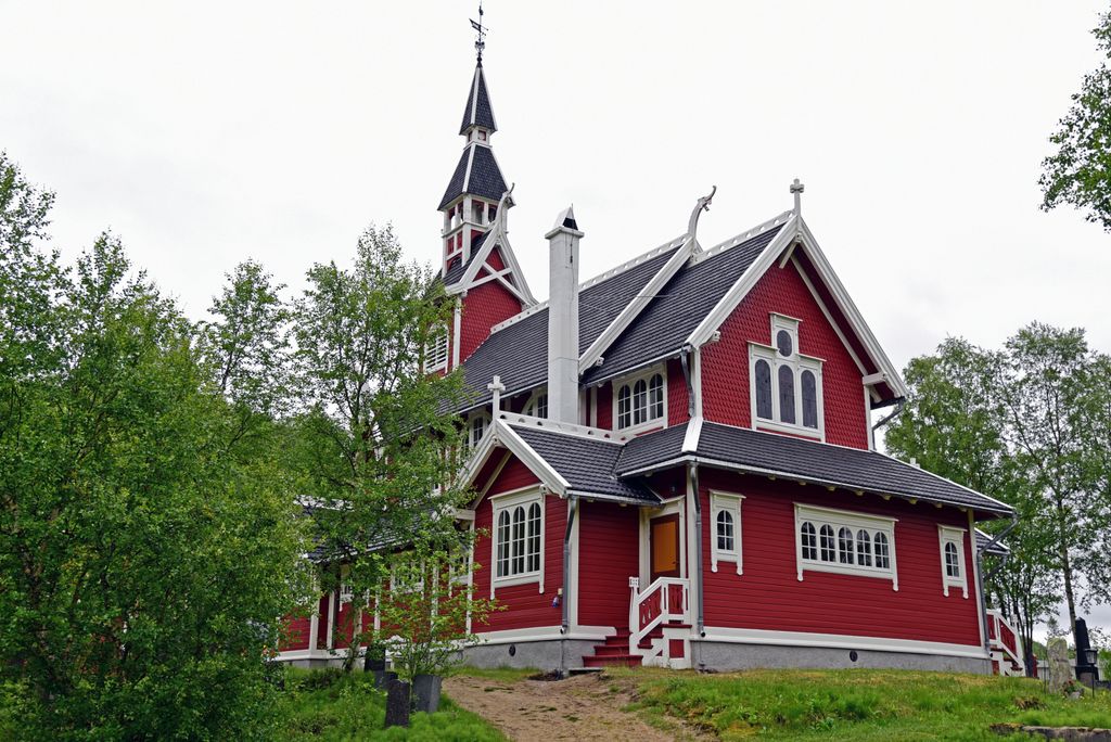 Neiden-Kirche / Norwegen