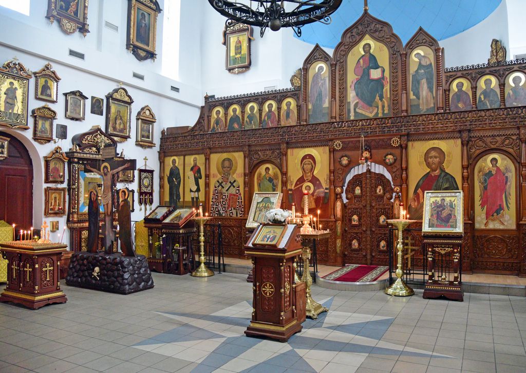Die Russisch-orthodoxe Kirche von Murmansk