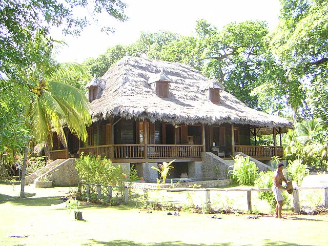 Das Gästehaus des Präsidenten der Seychellen auf La Digue