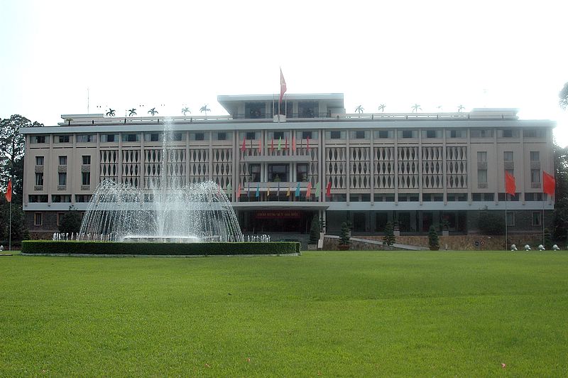 Der ehemalige Präsidenten-Palast (nun Palast der Wiedervereinigung)