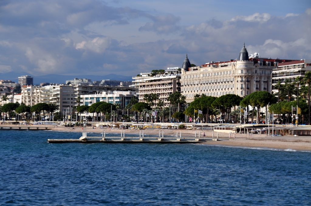 Blick auf Cannes