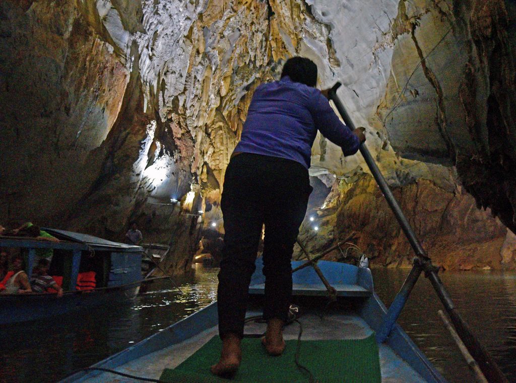 In der Phong Nha Höhle nahe Dong Hoi