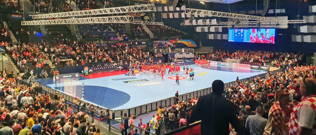 Deutschland gegen Kroatien bei der Handball-EM 2020