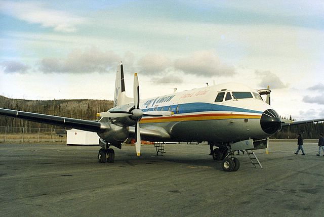 Flug mit Air North nach Dawson City
