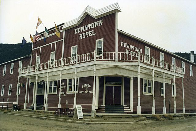 Ein weiteres Hotel in Dawson City