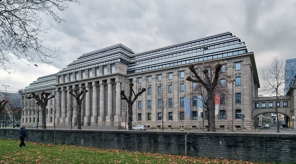 Das Gebäude der Europäischen Union für Flugsicherheit (EASA) in Köln