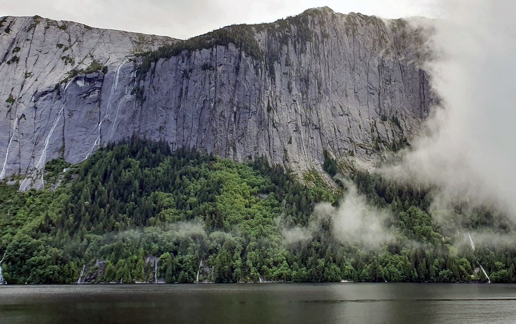 Ein Berg in den Misty Fjords
