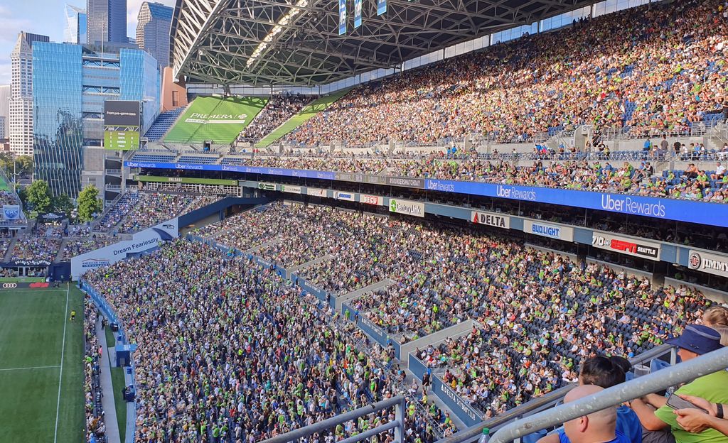 Zuschauer bei Seattle Sounders - Los Angeles Galaxy