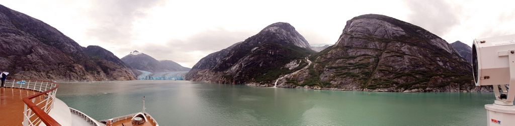 Blick auf den Tracy-Arm-Fjord
