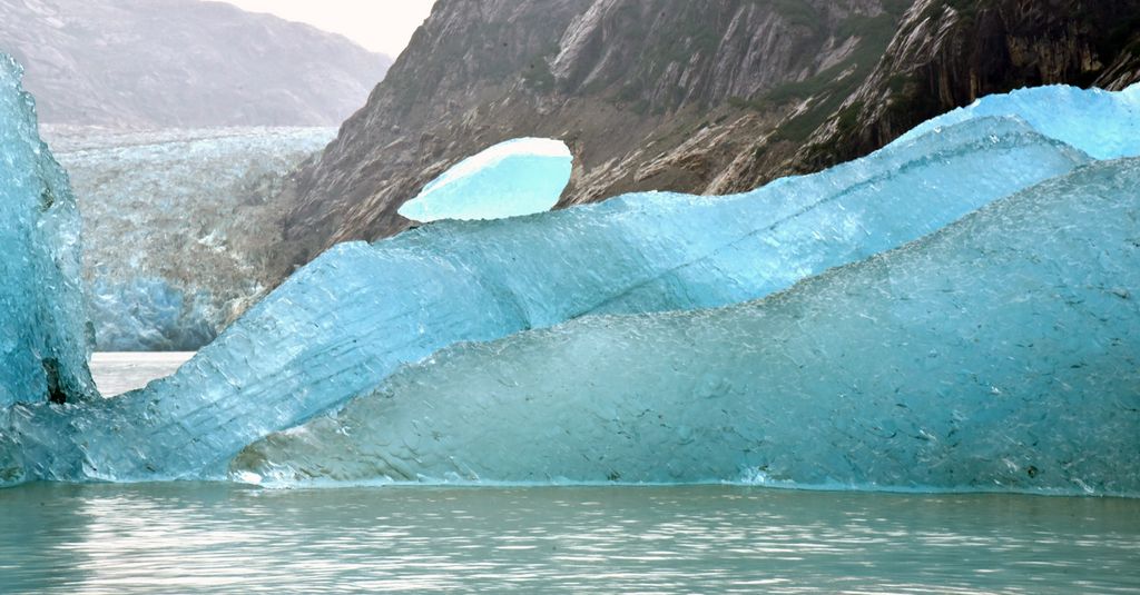 Eisberge im Tracy-Arm-Fjord