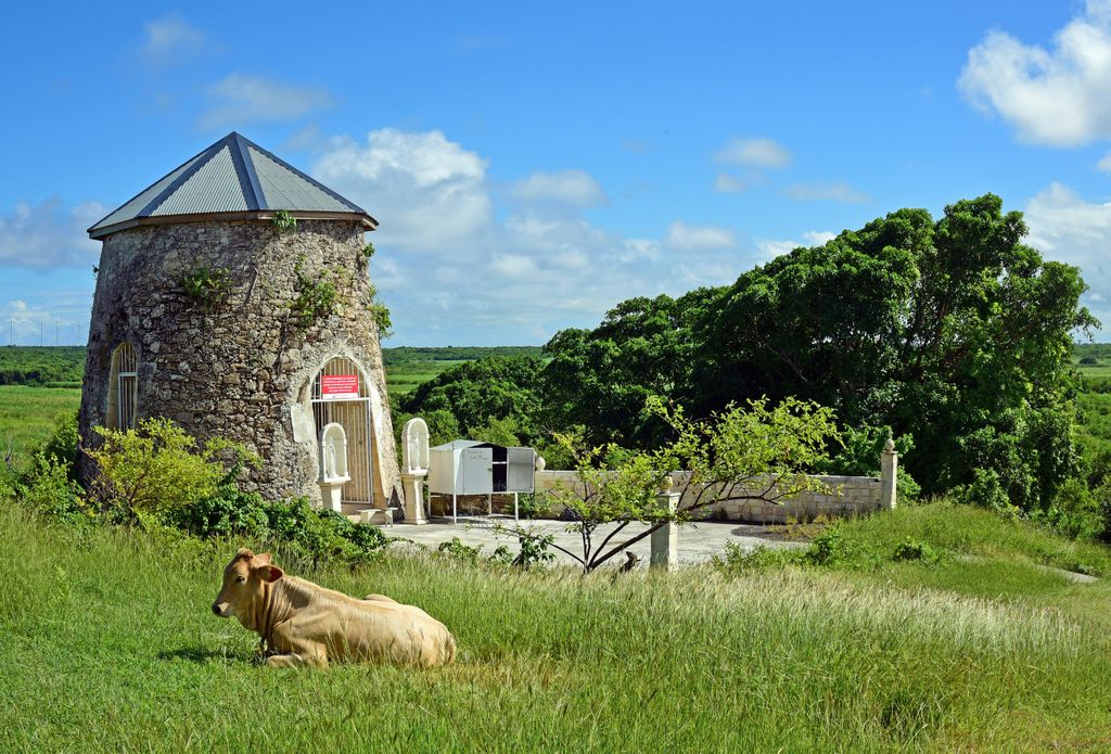 Eine Kapelle in Guadeloupe