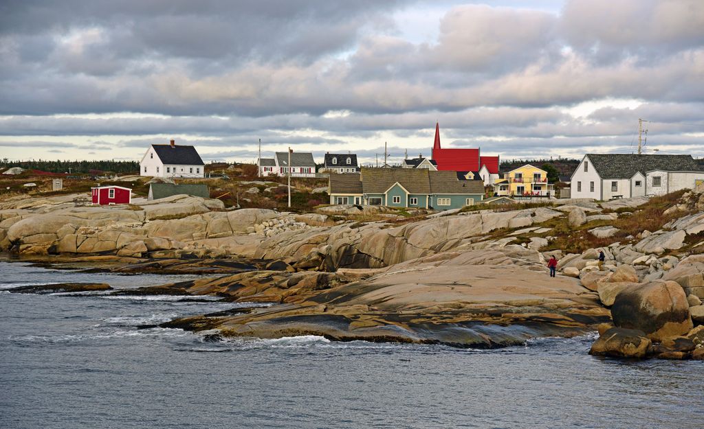 Der Ort Peggy's Cove
