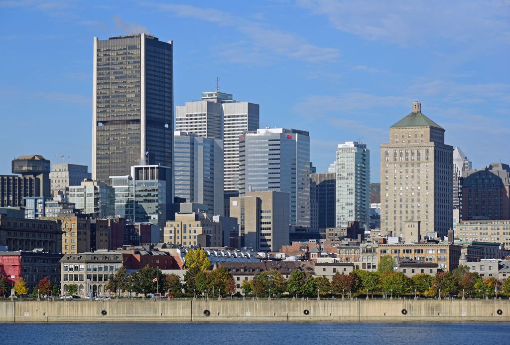 Blick auf Montréal