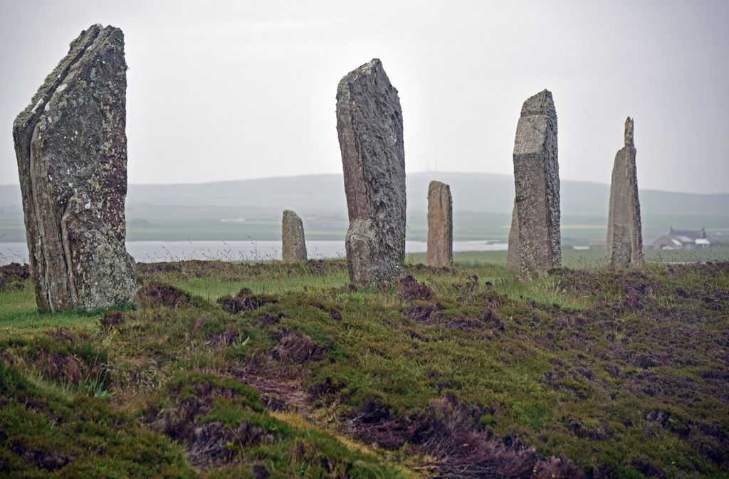 Ring of Brodgar, Orkney Inseln, Schottland