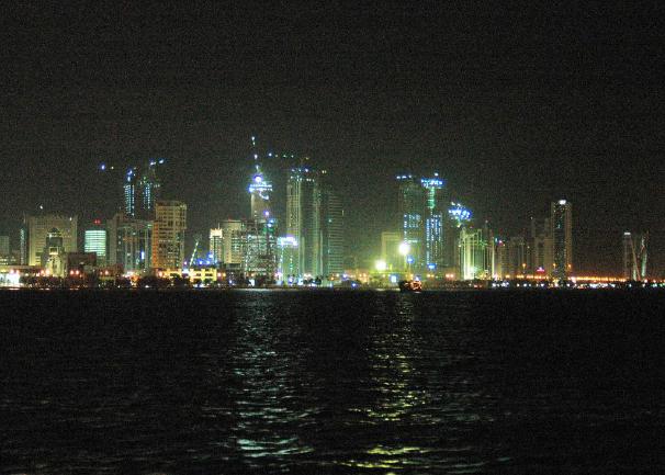 Doha bei Nacht