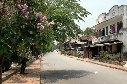 Rushhour in Luang Prabang
